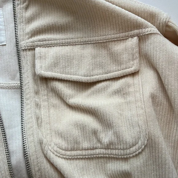 Aerie ribbed crop zip up - Picture 4 of 7